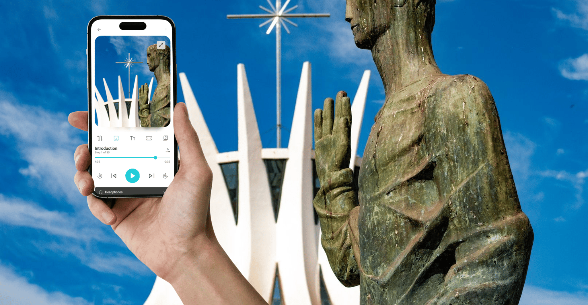 Brasilia In-App Walking Audio Tour (ENG) - Hizvo