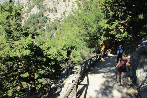 Ab Agia Pelagia, Iraklio & Malia: Samaria-Schlucht-TagestourAbholung in Iraklio und Ammoudara