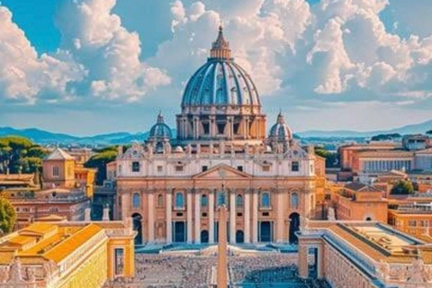 Vatican: St peters Dome Entry Ticket Papal Tombs, Audio Tour Vatican: St peters Dome Entry Ticket(With Elevetor)