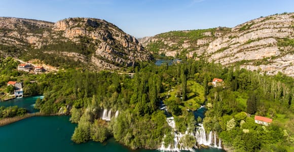 Nationalpark Krka - Eintritt - Roški Slap