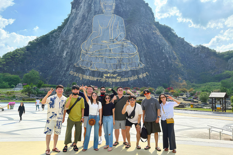 Pattaya: Khao Chi Chan, Viharn Sien & Floating Market