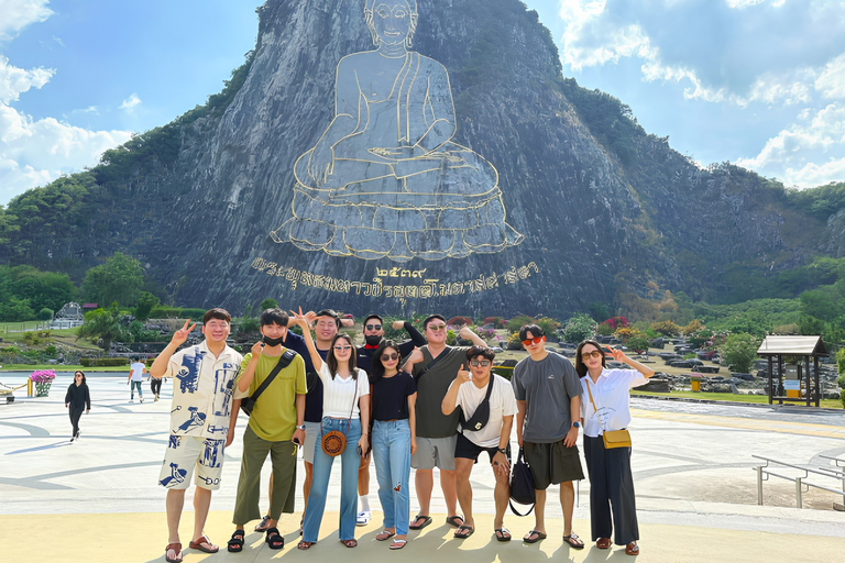Pattaya: Khao Chi Chan, Viharn Sien & Floating Market