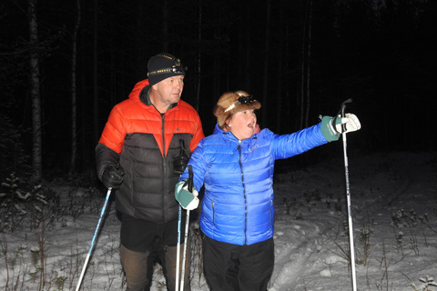 Luosto: Private Sliding Ski Adventure with Local Guide