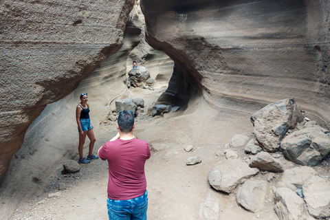 Gran Canaria: Äventyr och picknick i grottor, oaser och röda raviner