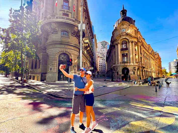 Santiago Half-Day Walking Tour with Hotel Pick up & Brunch