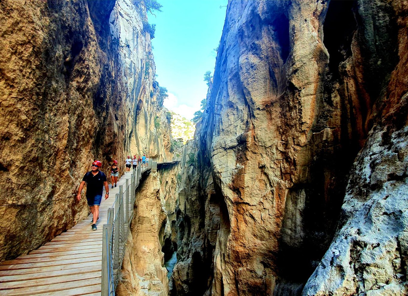 Málaga: Caminito del Rey guidet tur med transport