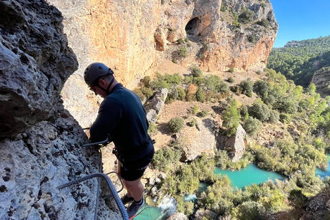 Madrid: Via Ferrata Avontuur met Vervoer