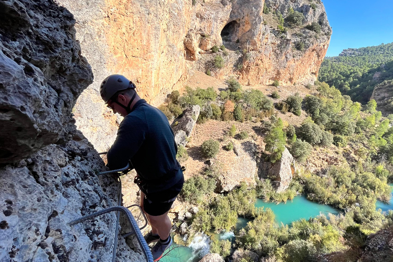 Madrid: Via Ferrata Avontuur met Vervoer