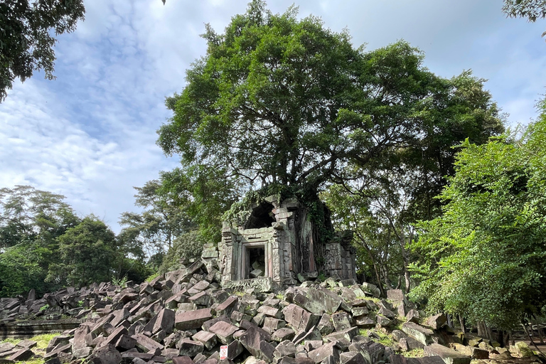 Beng Mealea Tour with Hotel or Airport Transfer Airport Pickup, Beng Mealea & Hotel Drop-off (Private)
