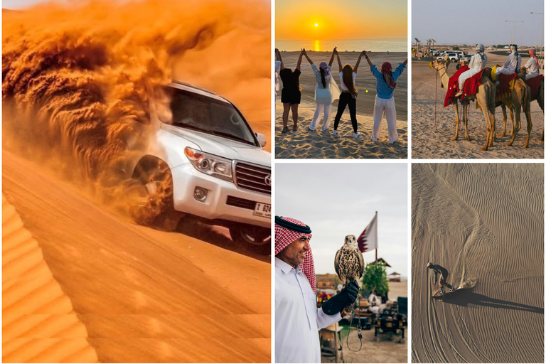 Doha: Shared Desert Safari, Dune Bashing & Inland Sea