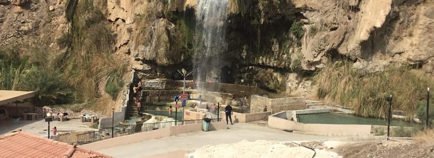 Amman : sources chaudes de Ma'in et panorama sur la mer Morte