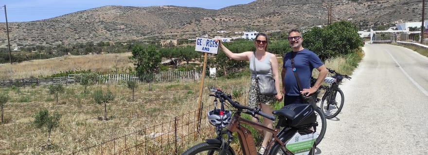 Circuits à vélo électrique à Ios