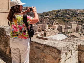 Da BARI: Tour di Matera e Alberobello in bus privato, visita 2 siti UNESCO