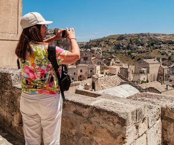 From BARI: Tour of Matera and Alberobello by private bus, visit 2 UNESCO sites