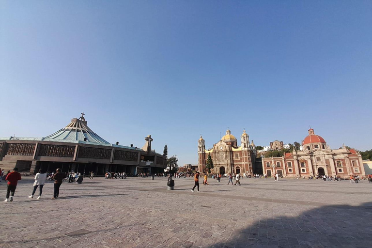 Teotihuacan &amp; Basiliek van Guadalupe: privétour met lunch