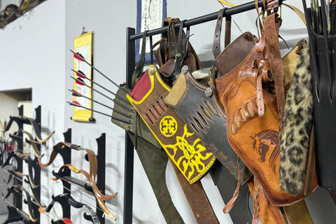 Mongolia: Horse Archery Indoor Training Private or corporate classes available
