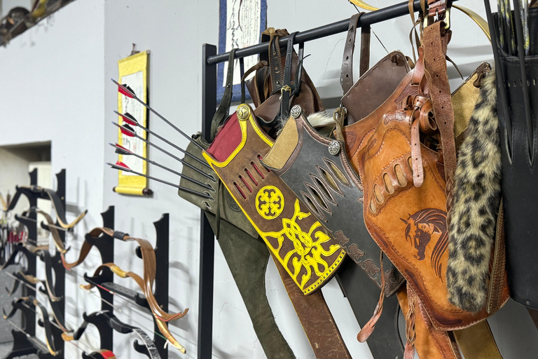 Mongolia: Horse Archery Indoor Training Private or corporate classes available