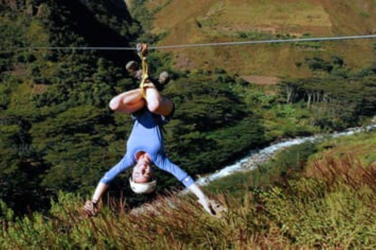 Demi-journée de tyrolienne depuis Cusco.