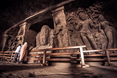 Elephanta Caves Half Day Guided Tour All Include Private Tour with Pickup & Drop-Off