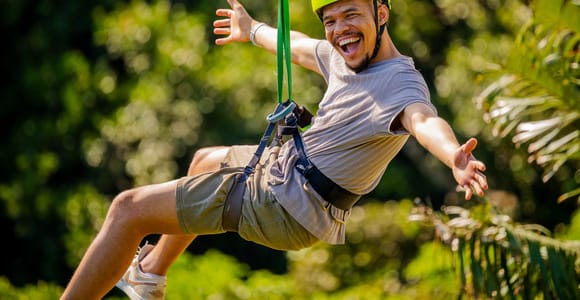 Mauritius: 6 Adventure Tour Zipline at Vallé Advenature Park