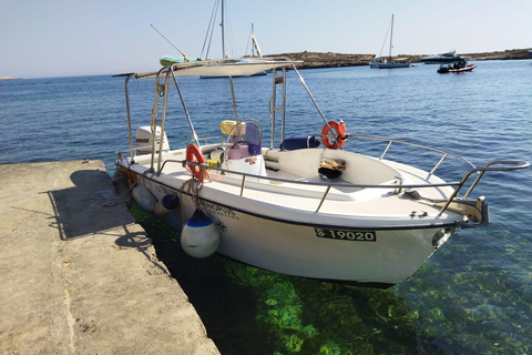 MALTA Comino BlueLagoon Wycieczki prywatną łodzią