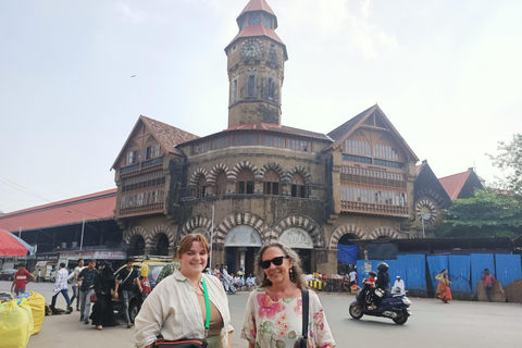 Excursão ao mercado de Mumbai