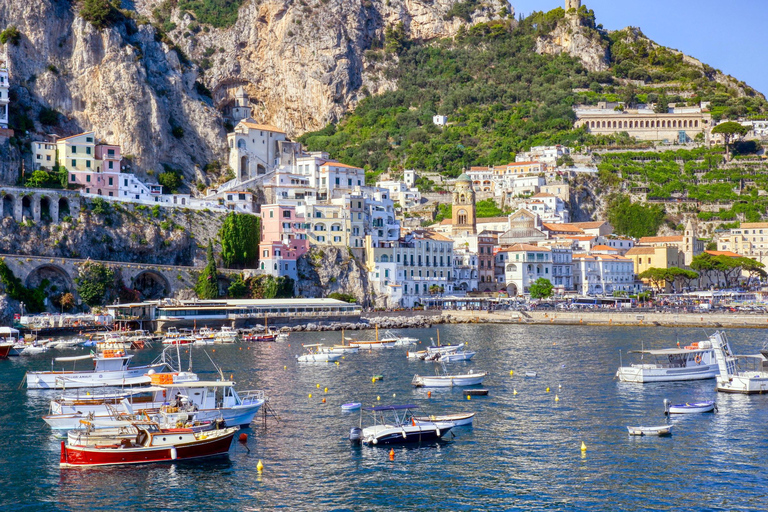 Positano i Amalfi mała grupa łodzią