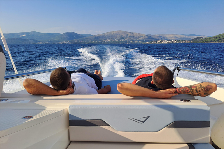 Trogir/Split: 3 Islands & Blue Lagoon Speedboat tour SPLIT: 3 Islands & Blue Lagoon Speedboat Tour - PRIVATE