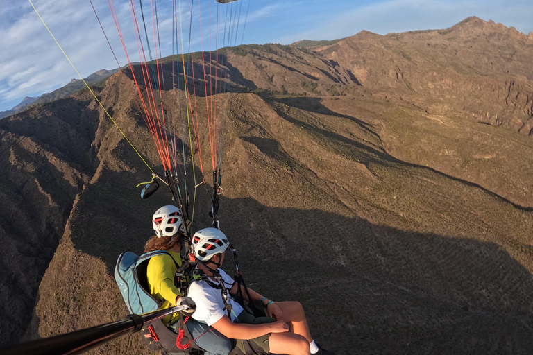 Tenerife: Sunset Paragliding Flight with Photos and Videos