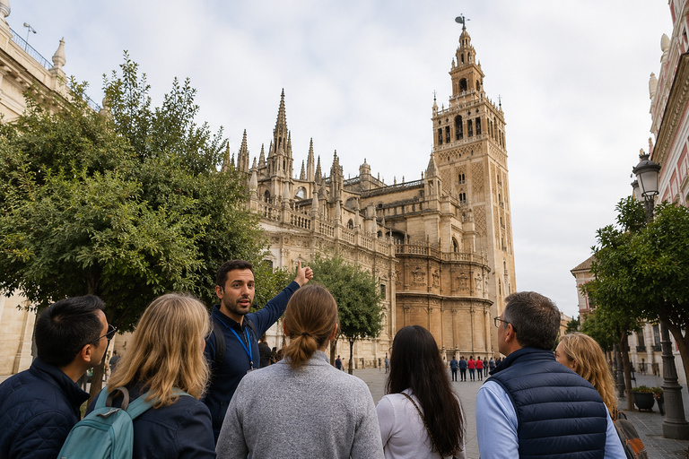 Seville: City Walking Tour & Plaza España