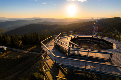 from Zakopane: Treetop Walk and Štrbské Pleso Trip