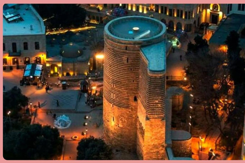 Baku Night Tour Baku: Night Tour of Illuminated Landmarks