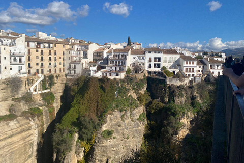 from Mijas, Malaga: Private tour Ronda incl. transfer, bullfighting arena and tapas