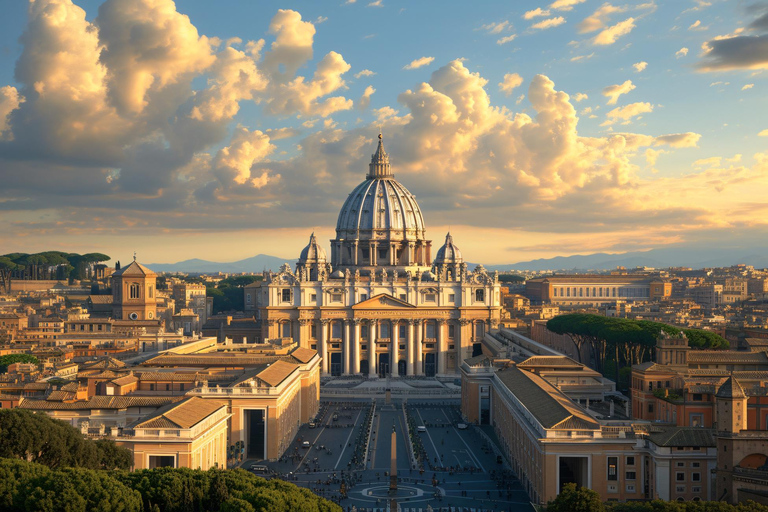 Roma: Tour guidato della Basilica di San Pietro e delle Tombe di Papel