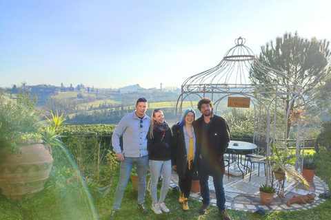 Florence: Rondleiding over het platteland met wijnproeverij &amp; pastalessen