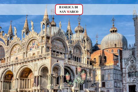 Venecia: Entrada a la Basílica, Palacio Ducal y Campanario