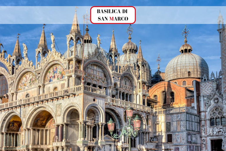 Venecia: Entrada a la Basílica, Palacio Ducal y Campanario