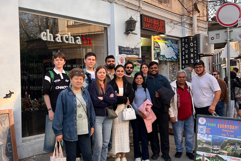 Tbilisi: tour met elektrische auto en kabelbaan met gids