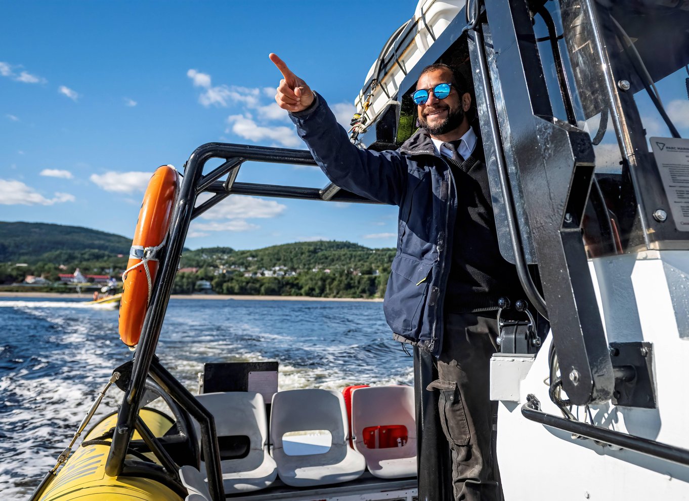 Tadoussac/Charlevoix: Zodiac-tur med hvalsafari