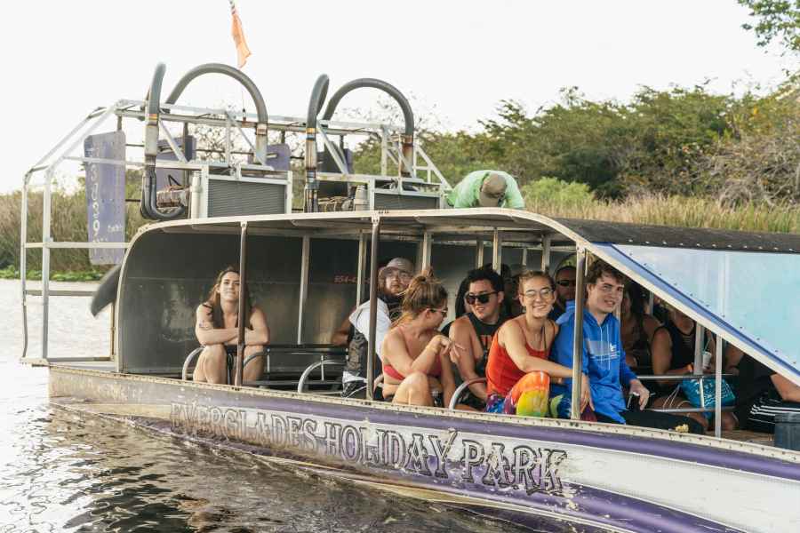 Miami: Everglades Airboat, Wildlife Show und Busfahrt