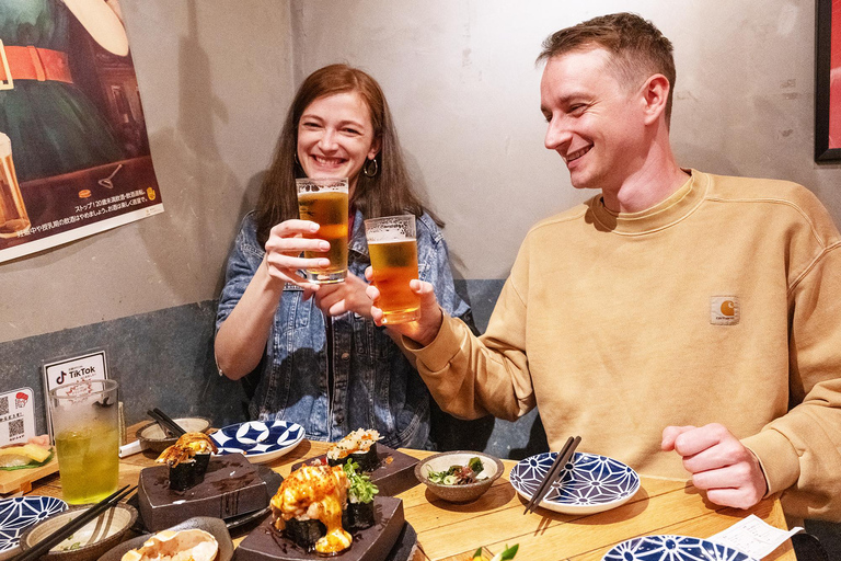 Tokyo: Shibuya Food Tour with 15 Dishes at 4 Eateries