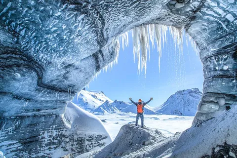 Reykjavik: Katla Ice Cave & South Coast Waterfalls Tour
