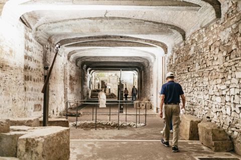 Rom: San Clemente undergrundsbane og basilika