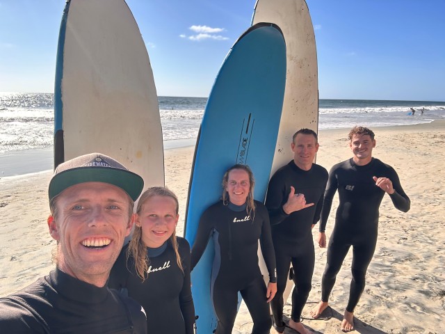 Visit North County San Diego Group Surf Lesson in Vista, California
