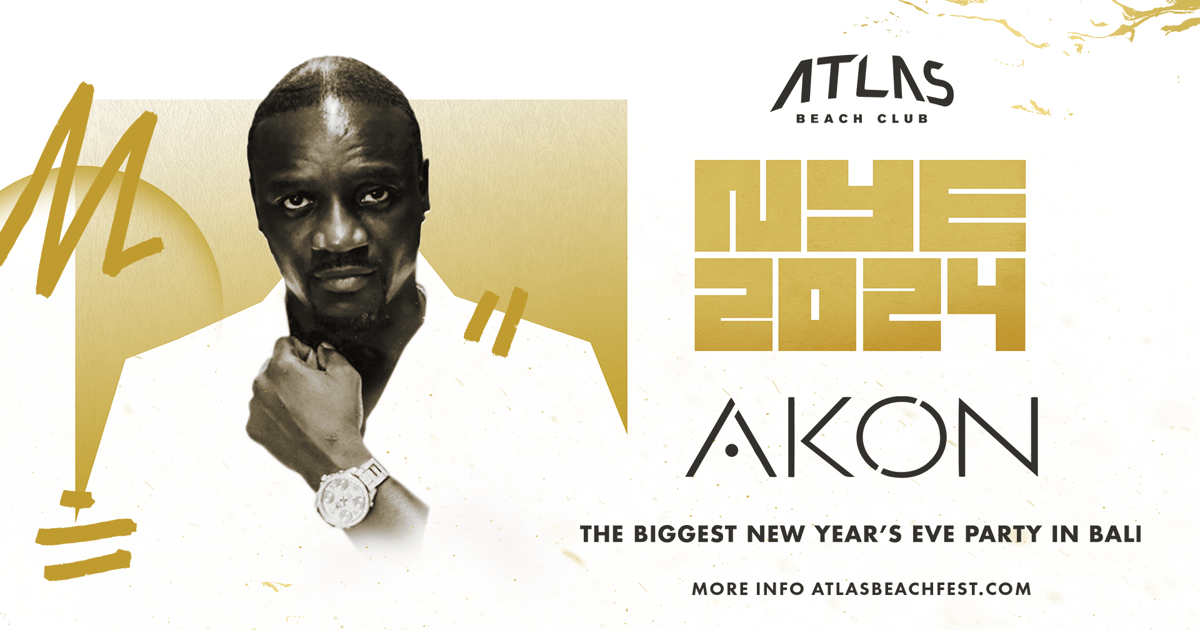 Atlas Beach Club Bali AKON for Atlas New Year Eve 2025 GetYourGuide