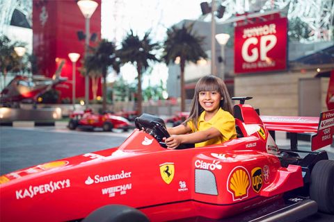 Из Дубая: билеты в Ferrari World с трансфером