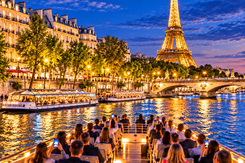 Paris Night Lights Cruise with the Mythic Bateaux-Mouches®