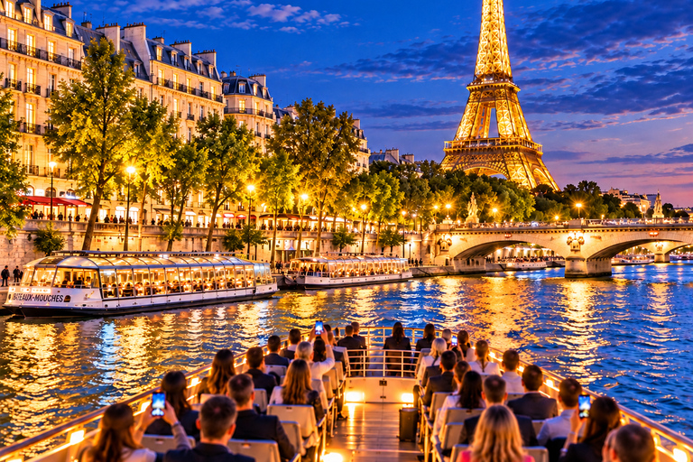 Paris Night Lights Cruise with the Mythic Bateaux-Mouches®