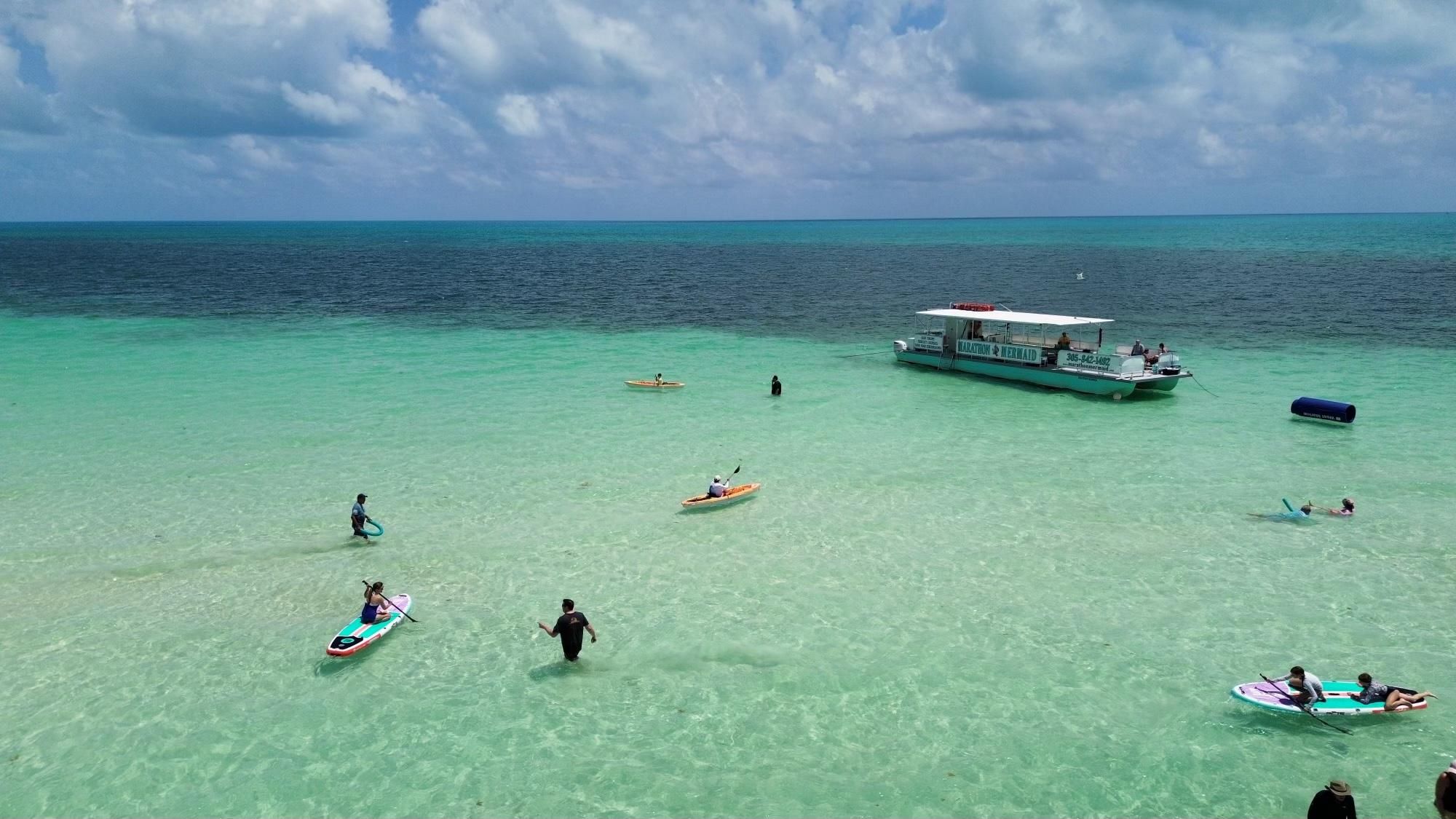 Ausflug zur Sandbank von Marathon – Urlaub wie die Einheimischen!
