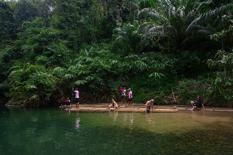 Khao Lak : Visite d&#039;une demi-journée en Bamboo Rafting avec déjeuner